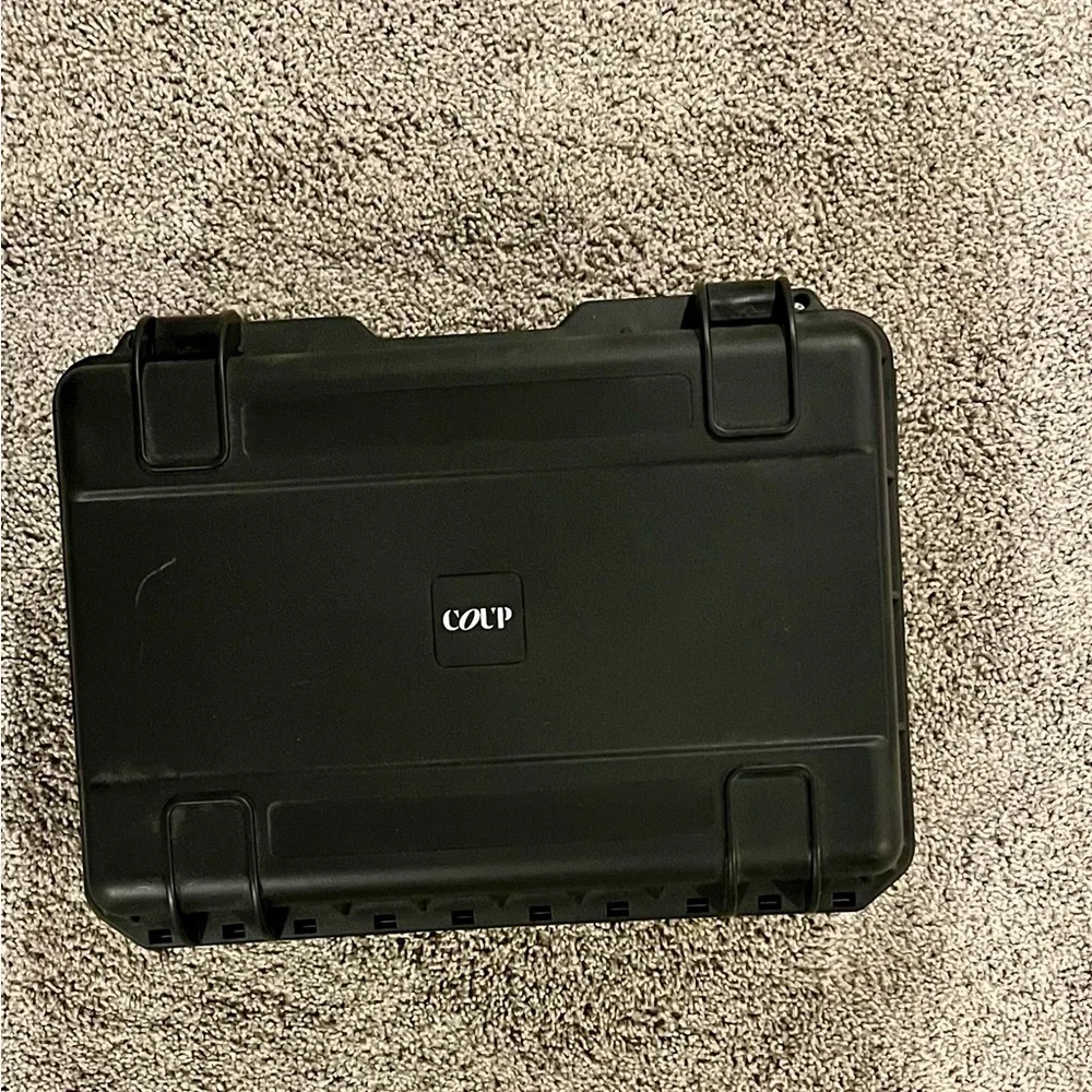 Coup Champagne Sabrage Case With Foam Insert - Bottle & Saber Travel Storage Box